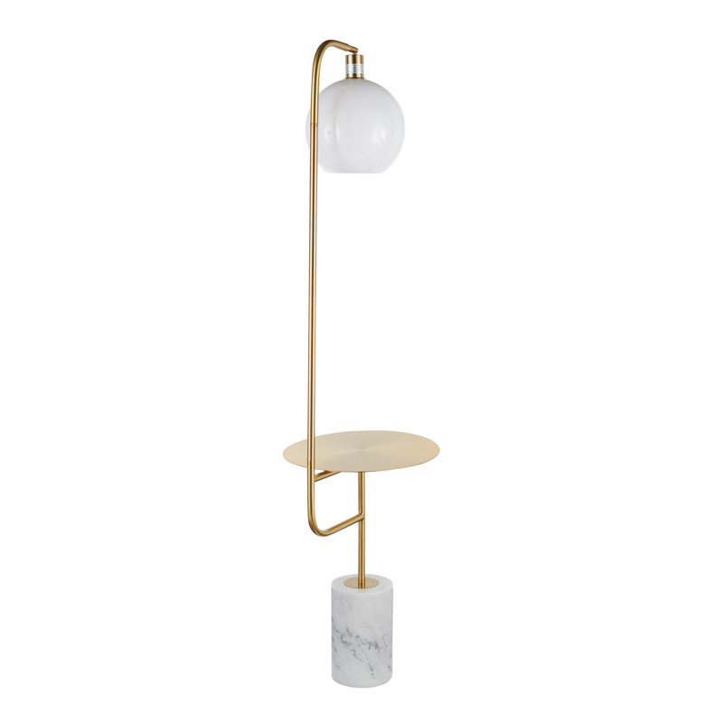 Lampe sur pied symbolique contemporaine / glamour