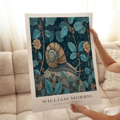 Animaux, animaux, William Morris, escargot, art non encadré