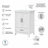 24W Single Bathroom Vanity with Ceramic Basin-1676343153