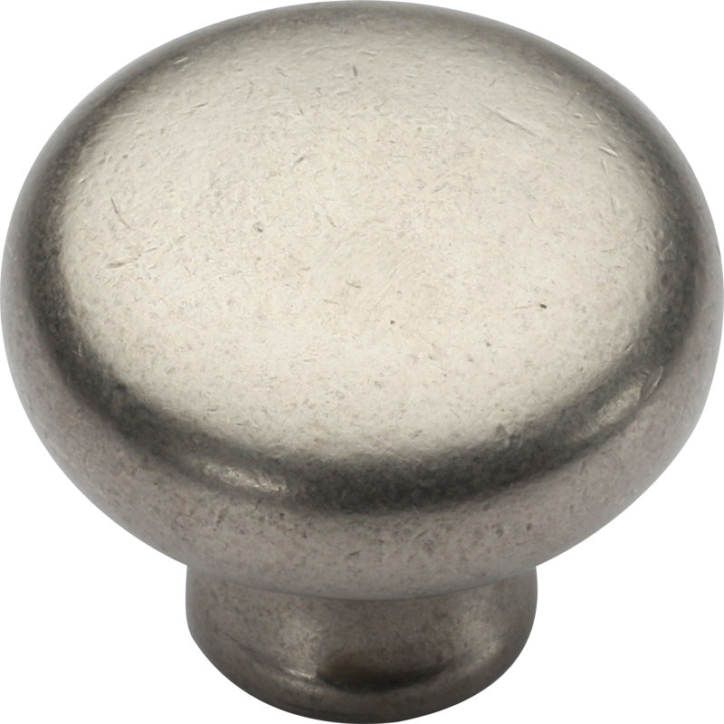 Round Cabinet Knob, Dark Bronze, 1.5