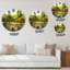Beautiful Summer River Green Landscape II - Horloge murale-1465613130