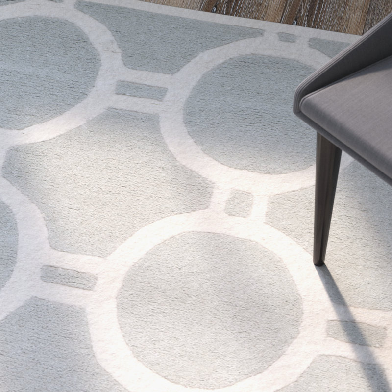 Tapis en laine touffeté à la main Teresita, Rectangle 3 pi x 5 pi