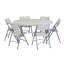 Table pliante circulaire en plastique 60 po-102335172