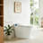 Marcel Smart Toilet with Tankless Flush Bidet Wash, Auto Flush, 1.28 Gallons , Heat Seat, Warm Wash/Dryer, Soft Closing, Night Light, Remote Control