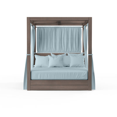 Laguna Resort King Daybed in Canvas Skyline, No Welt
