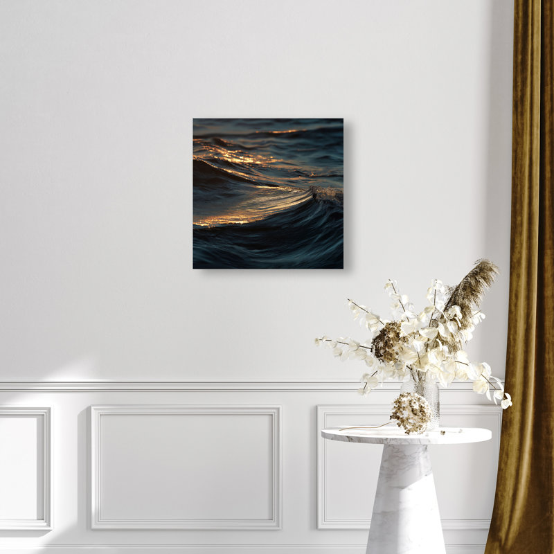 Sunset Sea I Print by Oliver Gal, 20" H x 20" W, Gallery Wrapped