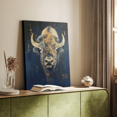 ANIMALS Series CXLVI - Toile tendue avec châssis Premium - Prêt à être accroché