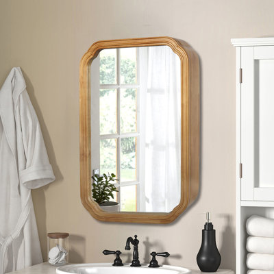 Functional Mirror with Cabinet