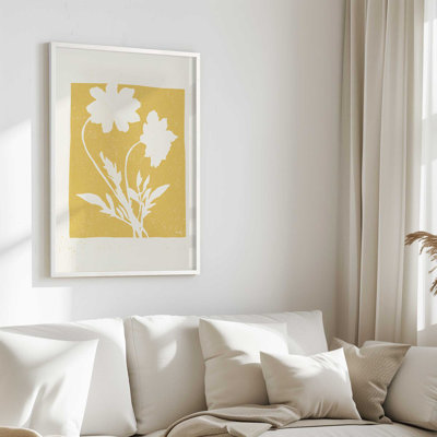" Subtle Blossoms In Yellow "