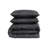 Kenneth Cole Silhouette Floral Charcoal Comforter Bonus Set-102291716