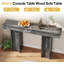 Canapé 54 po à console étroite avec rangement dissimulé au dos-989425062