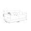 Canapé en flanelle moderne et confortable-104311999-104312001