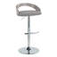 Tabouret de bar réglable Laurenzio avec repose-pieds arrondi en T-1467385640-1467431410