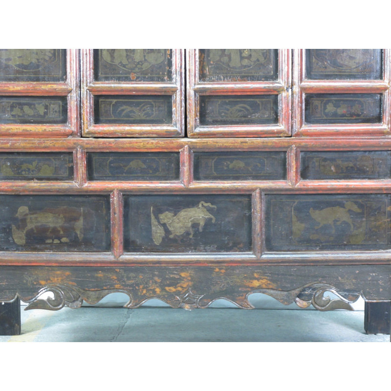 2 - Door Solid Wood Armoire