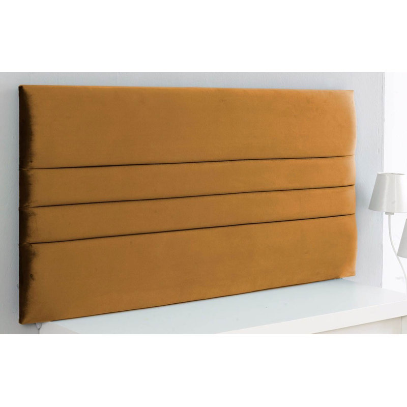 Schmidt Upholstered Headboard, Small Single (2'6), Turmeric