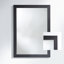 Rosella Wood Flat Wall Mirror-311324163
