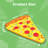 Supreme Pizza Slice Float Inflatable
