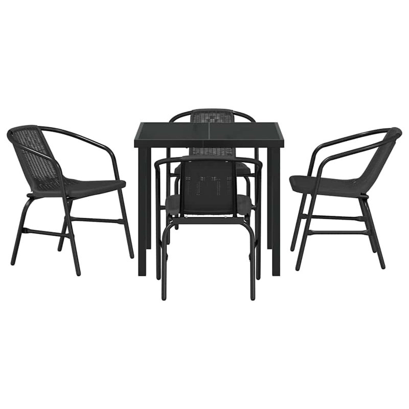 Square 5 - Piece 4 - Person Outdoor Table Set