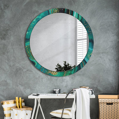 Huldar Glass Flat Wall Mirror