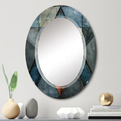 Maeline - Miroir mural moderne ovale