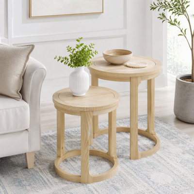 Ensemble de tables rondes 24 "2PCS
