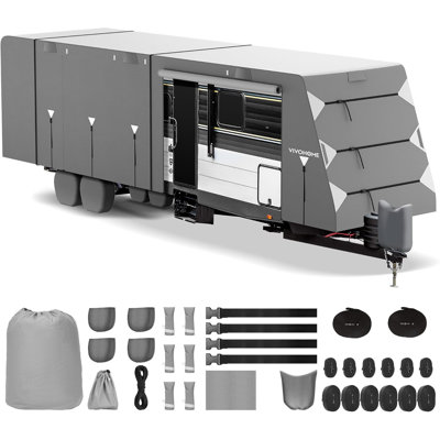27-30ft Top 300D Oxford Travel Trailer RV Cover