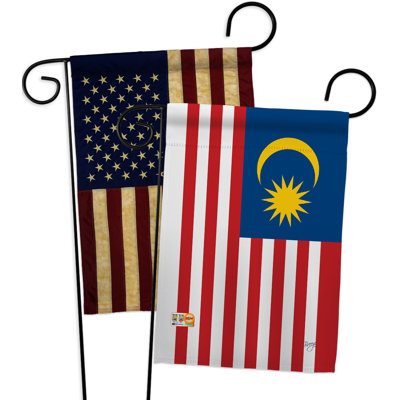 Double Sided 18.5'' H x 13'' W Polyester Garden Flag
