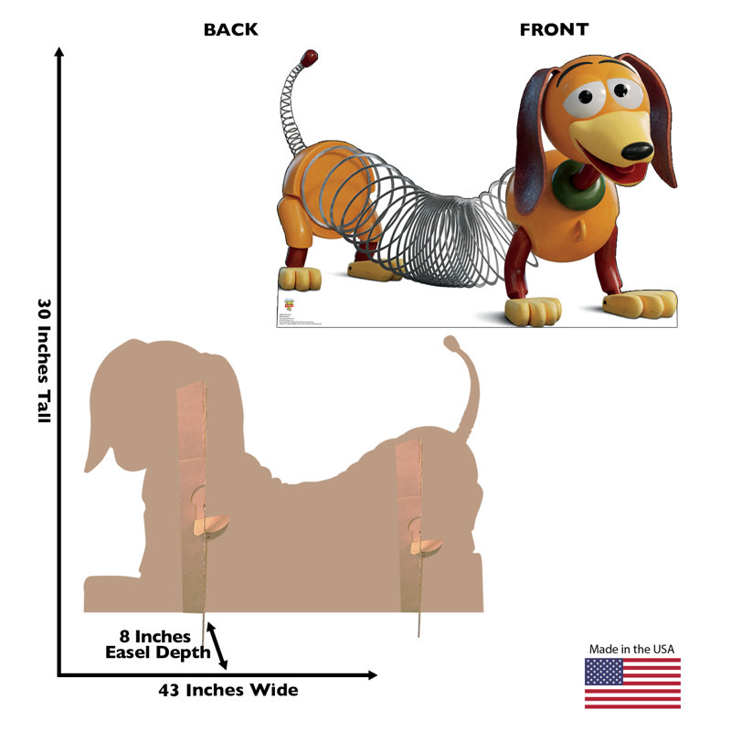 Toy Story 4 Slinky Dog Lifesize Cardboard Stand-Up
