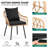 Altti Wicker Outdoor Dining Armchair with Cushion