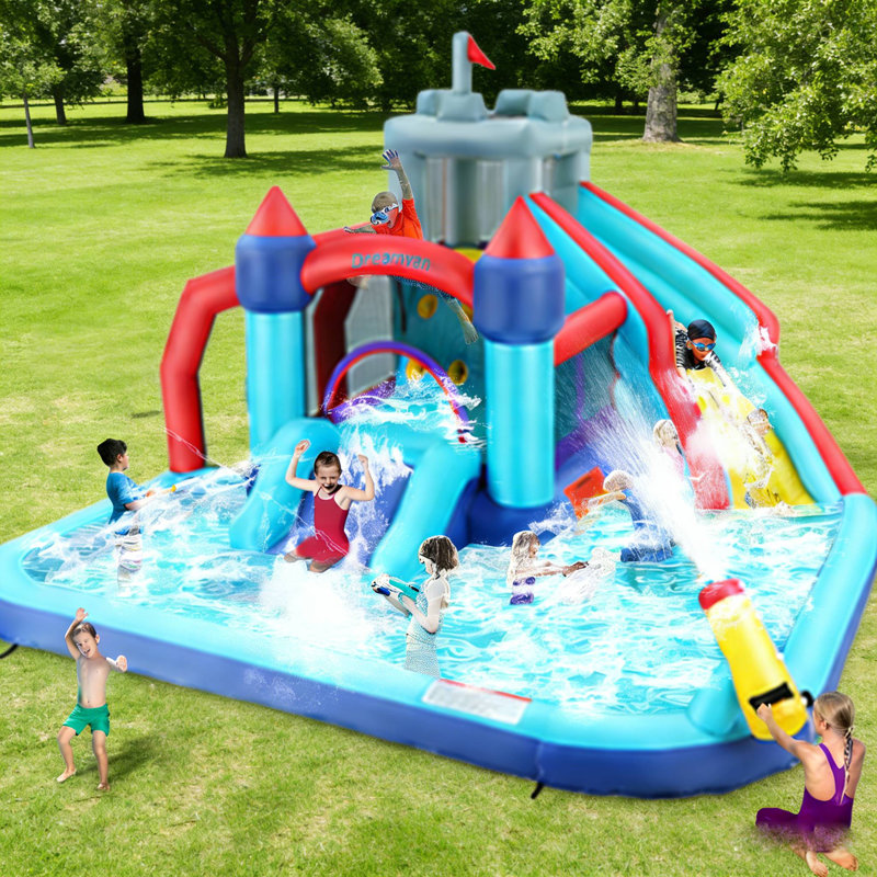 Large Inflatable Water Slide Bounce House