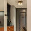 Plafonnier encastré 3 lumières Laia Antique Black
