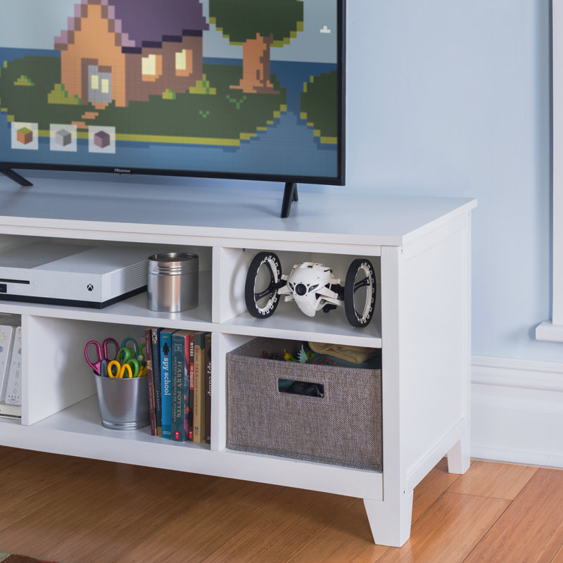 Martha Stewart Living and Learning Media Console and Bookcase, White