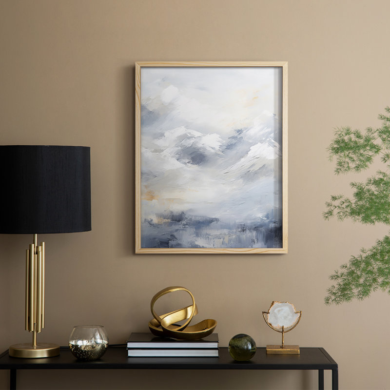 «LANDSCAPES Series CCxxxi», reproduction encadrée - bois massif, H 11 po x l 9 po