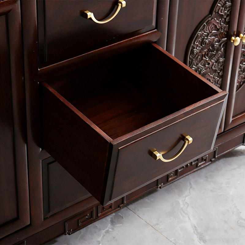 Solid Wood Large-Capacity Sideboard