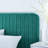 Celine Channel Tufted Performance Velvet Platform Bed-1029404573-1029404565