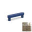 ROUS Hardware - Poignée d'armoire Mid-Century moderne, 2,5 po, polo (bleu marine) -111786458-111786459