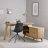 Jurine L-Shaped Credenza Desk-116926984