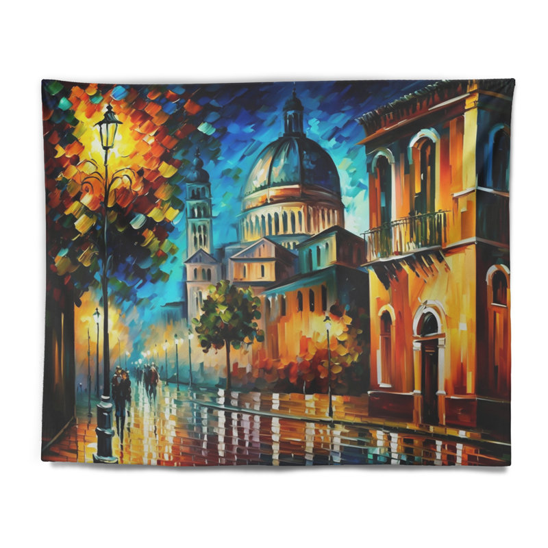- Tapisserie murale Cityscapes, H 50 po x l 60 po