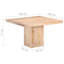Palou Solid Wood Dining Table