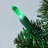 70 LED 21' M6 Faceted Christmas String Lights - Green-657852330