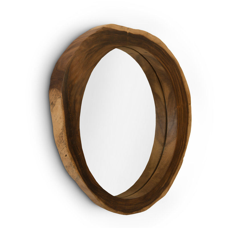 Freeform Rustic Accent Mirror