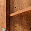 Armoire de rangement triangulaire brune avec tablettes réglables et armoire de plancher autoportante pour la cuisine domestique-357419174