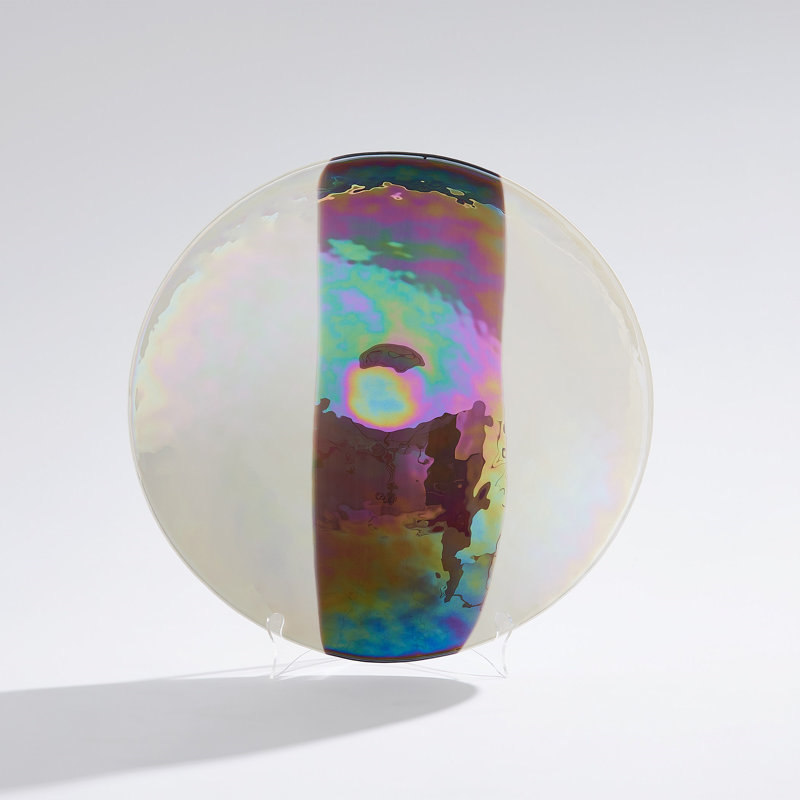 Handmade Glass Decorative Plate
