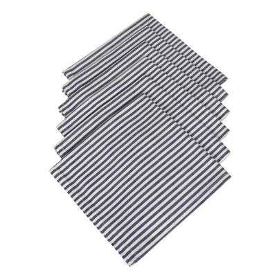 Aalayah Cotton Striped Square Napkin