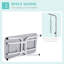 Table de toilettage pliable pour petits chiens Pawhut 32In, table de toilettage pour chats avec bras ajustable-99379619