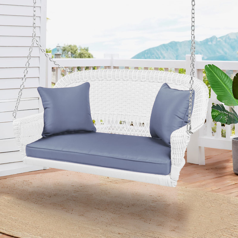 Balancelle Tarawa, blanc, Bleu acier