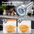 Blender800W 5-In-1 Stainless Steel Hand Immersion Multi-Purpose Blender Set | With 600Ml Beaker & 600Ml Chopper