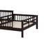 Lit superposé double avec barrière de sécurité et rangement pour chambre à coucher, dortoir-1906083916