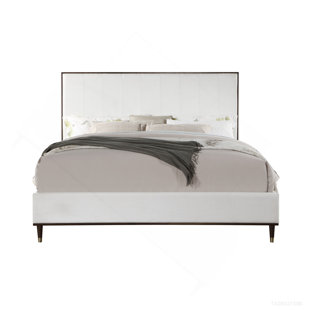 Lit en tissu Cerana gris clair Cerana