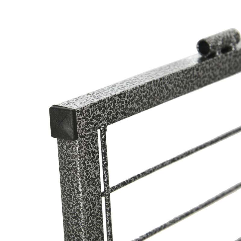Parc pour chiens robuste de 24 panneaux et de 24 pouces de hauteur pour petits chiens, H 23,6 po x l 252 po x P 126 po